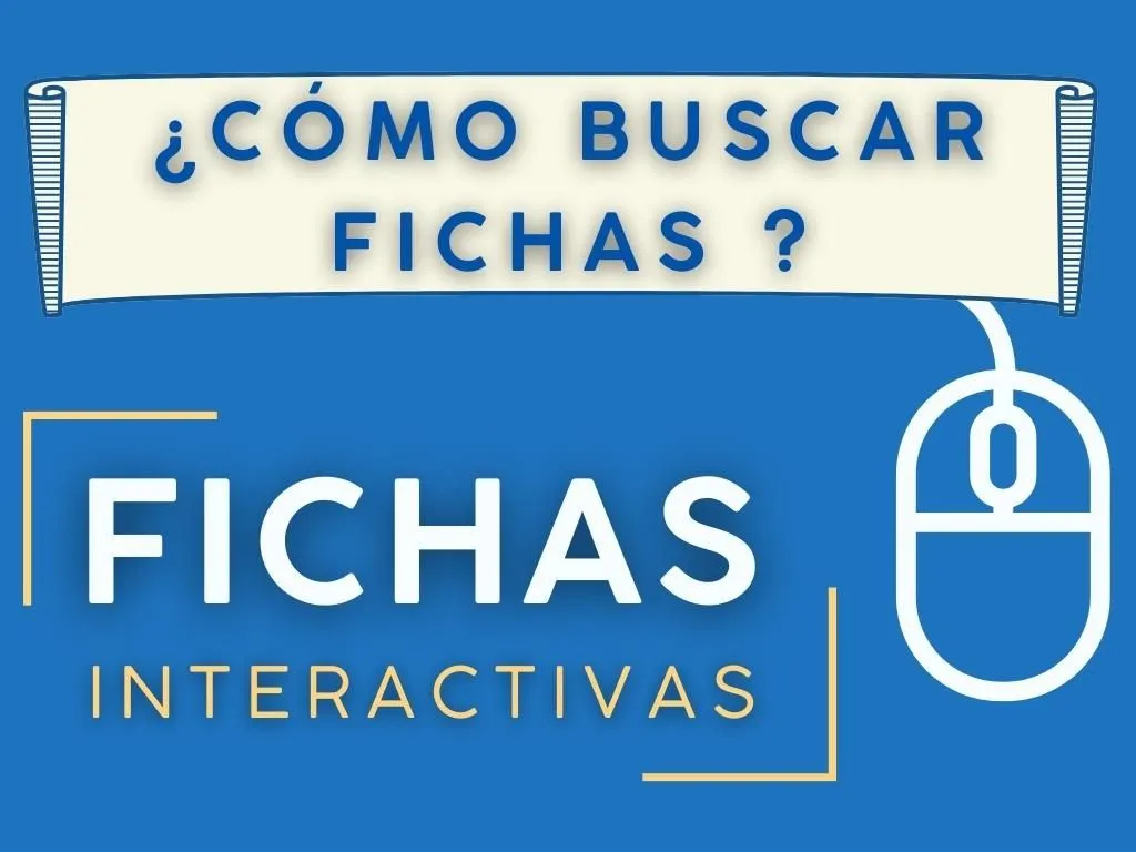 ¿Cómo buscar fichas en Liveworksheets? 4 Imagen de con texto. ¿Cómo buscar fichas interactivas? sobre Liveworksheets.