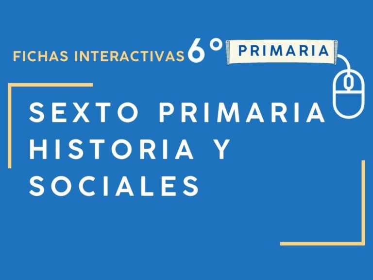 Test De Ciencias Sociales 6 Primaria
