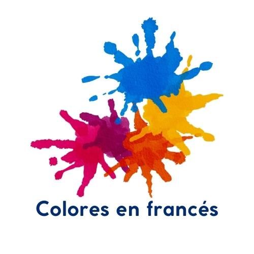 Fichas interactivas de francés sobre colores.