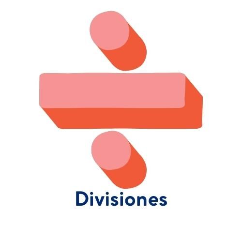 Fichas interactivas de matemáticas sobre divisiones
