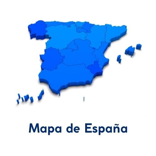 Fichas interactivas de historia y ciencias sociales: Herramientas didácticas para el aprendizaje 4 Fichas interactivas sobre el mapa de España.